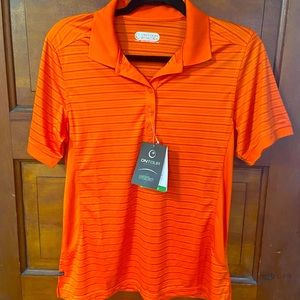 Orange gold shirt, brand new